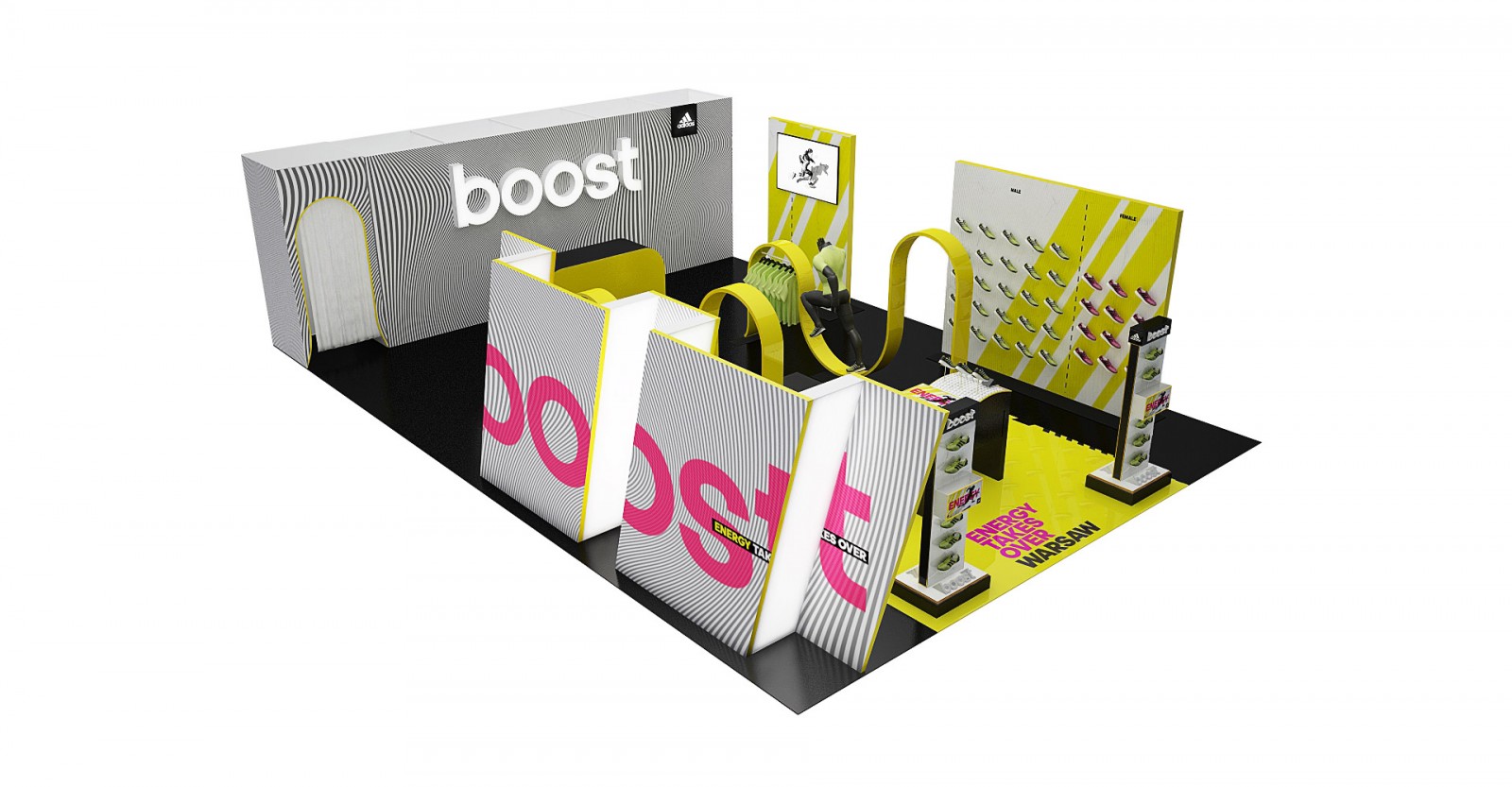 ADIDAS BOOST – STAND