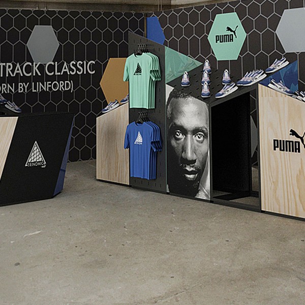 Stoisko reklamowe PUMA