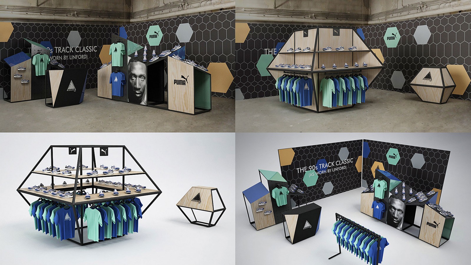 Stoisko reklamowe PUMA