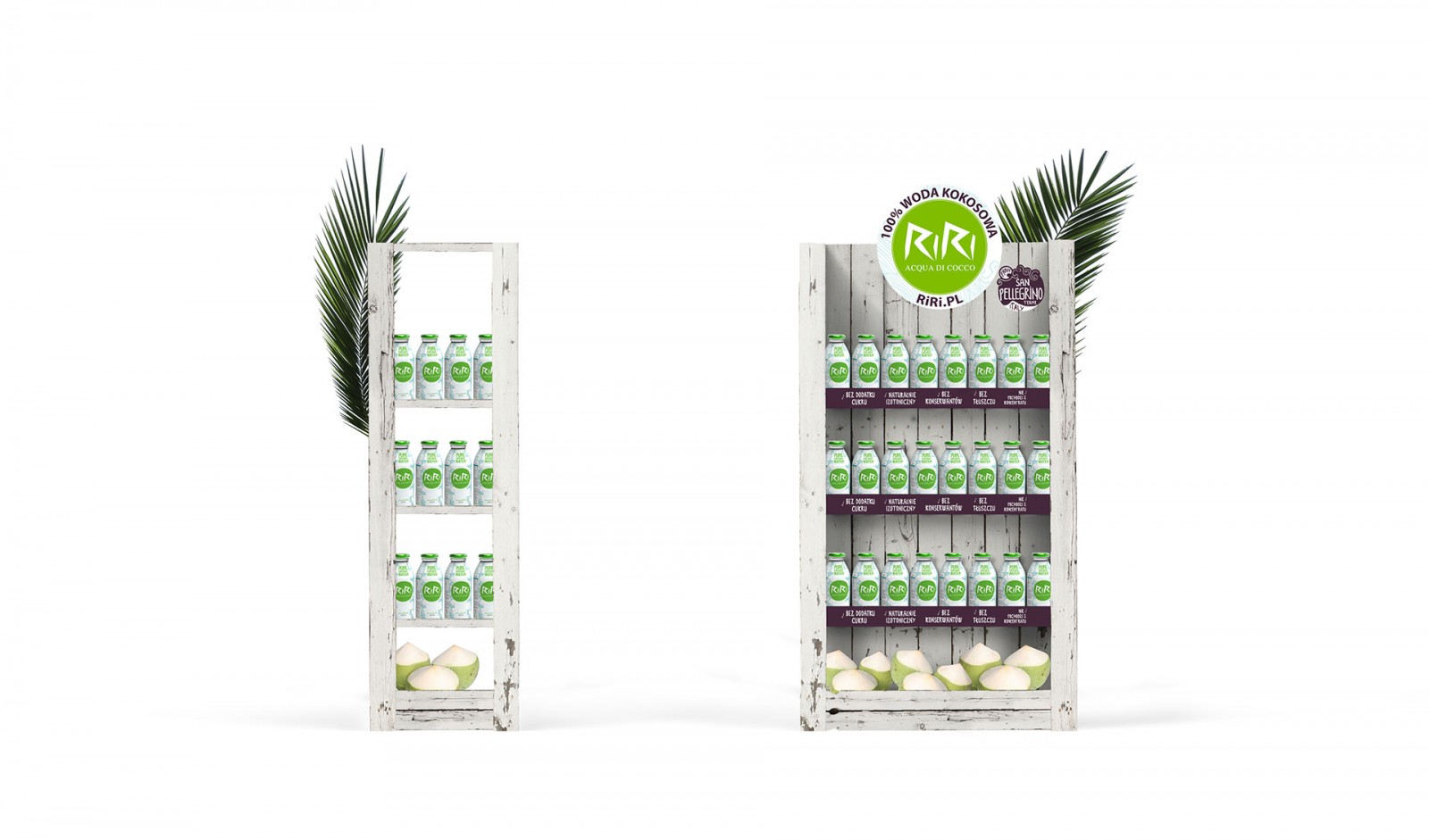 Stojak reklamowy/ekspozytor – Riri