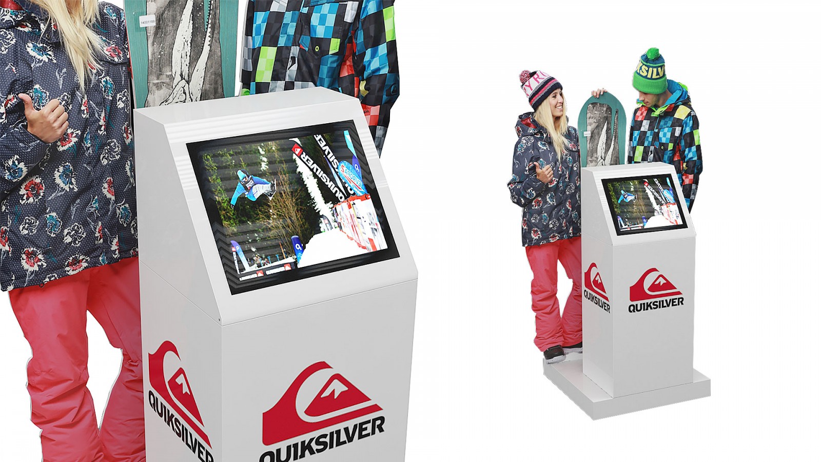 MULTIMEDIA STAND FOR QUIKSILVER