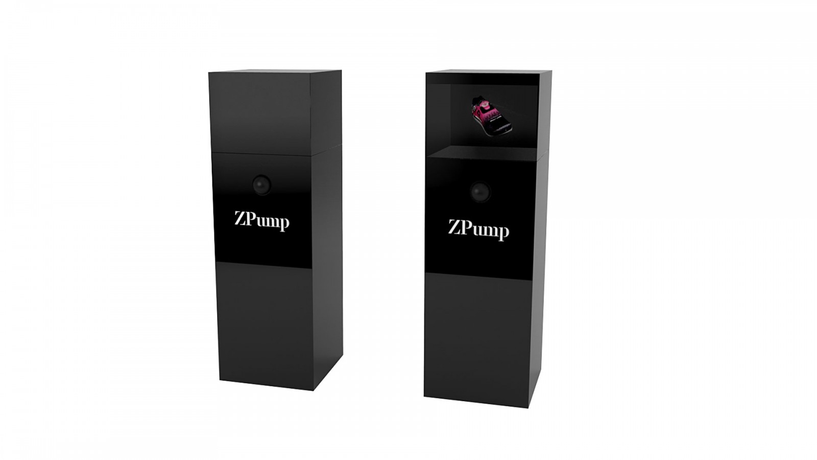 Stojak reklamowy/ekspozytor – ZPump